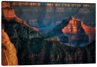 Grand Canyon Spire Canvas Art Print - Grand Canyon National Park Art