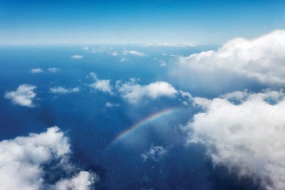 Rainbow From The Air by Dennis Frates canvas print