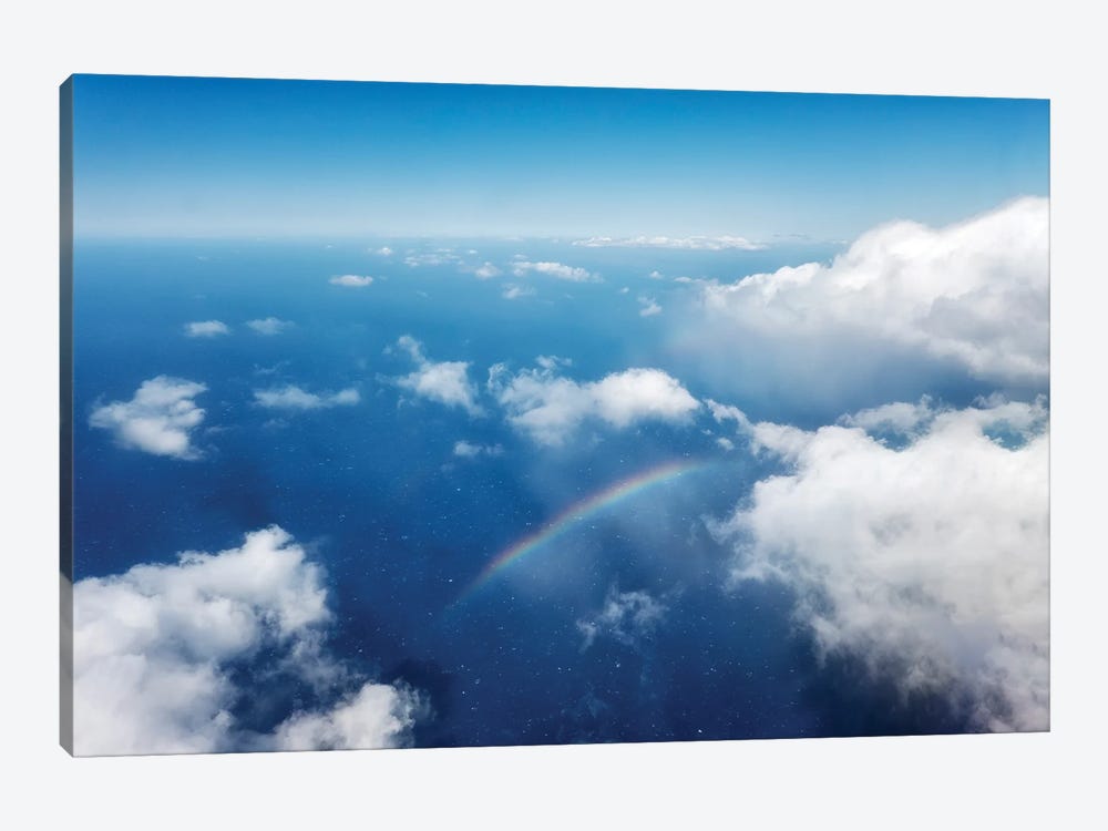 Rainbow From The Air by Dennis Frates 1-piece Canvas Print