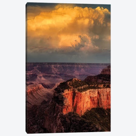 Grand Canyon Sunset II Canvas Print #DEN144} by Dennis Frates Canvas Artwork