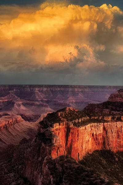 Arizona: Grand Canyon Sunset II by Dennis Frates