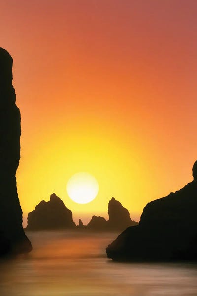 Rocky Sunset IV by Dennis Frates canvas print