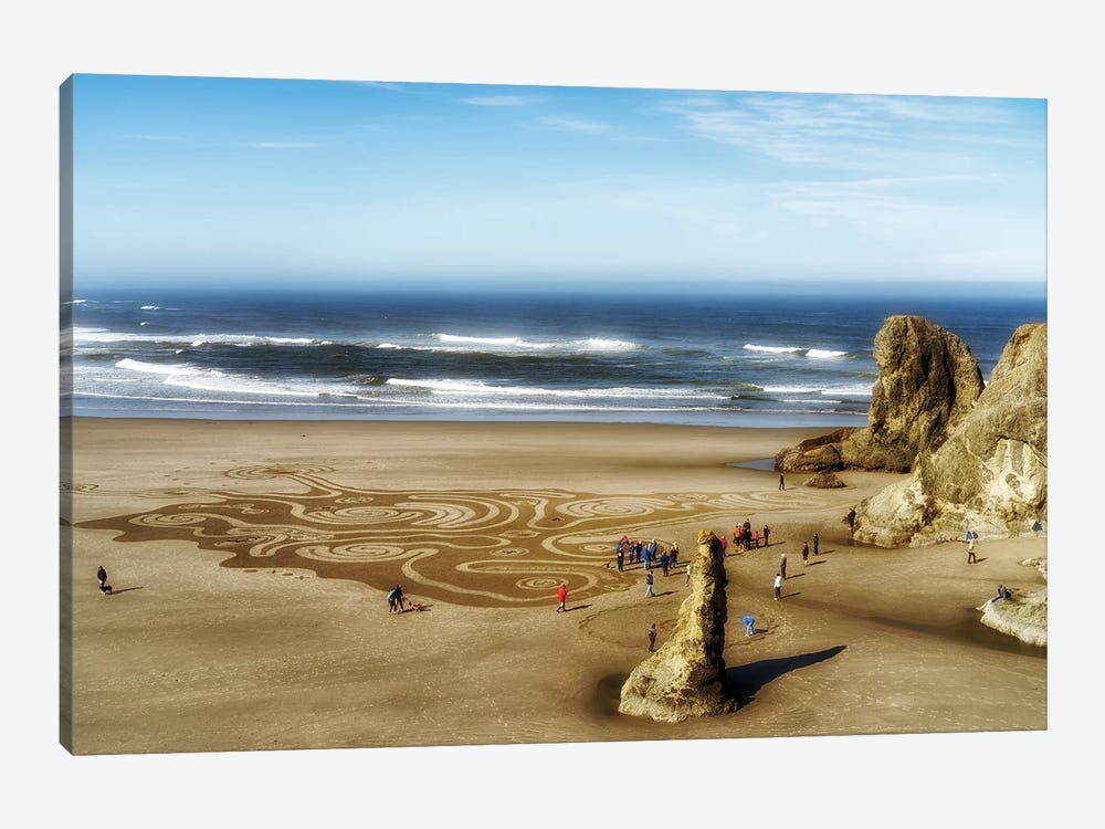Sand Sculpture II by Dennis Frates 1-piece Art Print