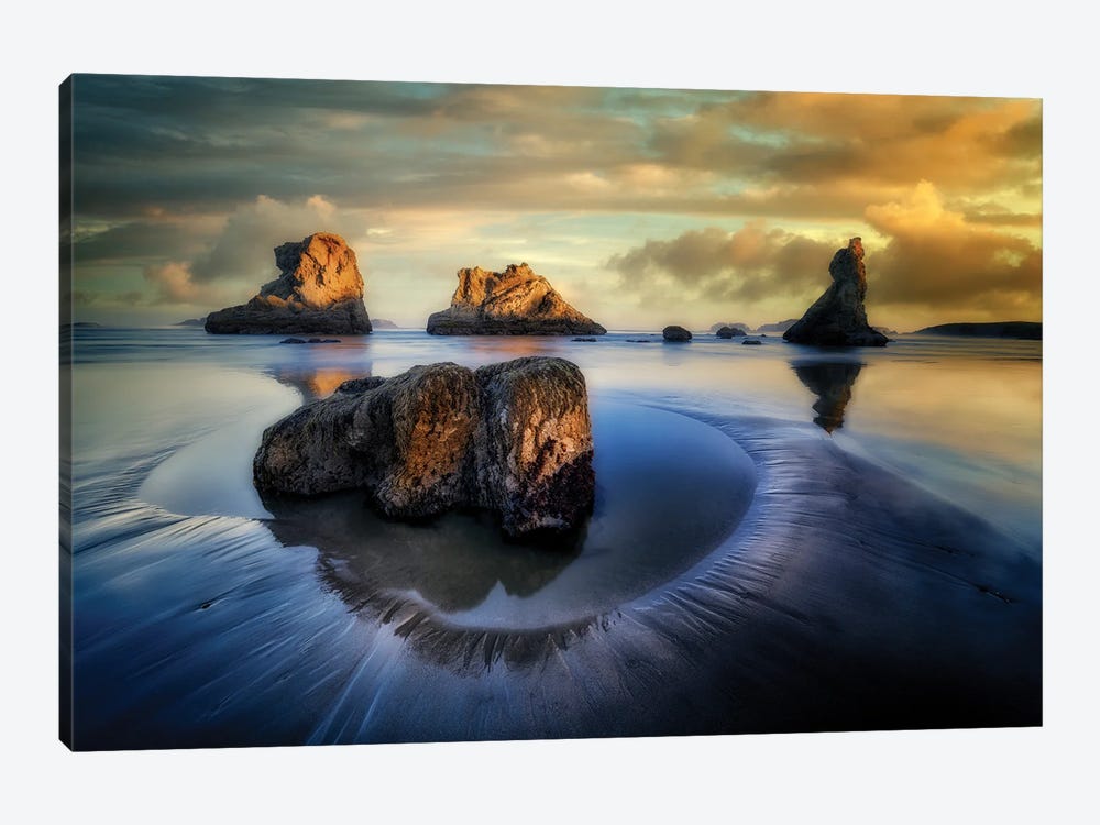 Bandon Low Tide by Dennis Frates 1-piece Canvas Wall Art
