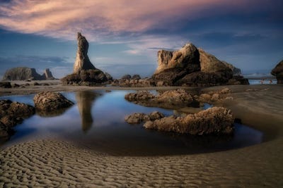 Bandon Low Tide III by Dennis Frates canvas print