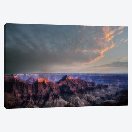 Grand Canyon Sunset III Canvas Print #DEN145} by Dennis Frates Canvas Artwork