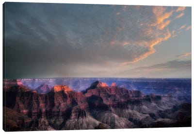 Grand Canyon Sunset III Canvas Art Print - Grand Canyon National Park Art