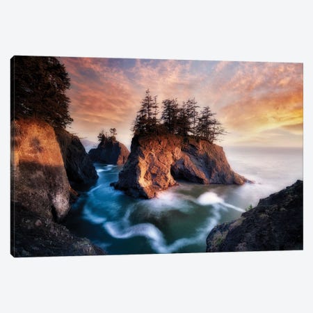 Seasick Sunset Canvas Print #DEN1467} by Dennis Frates Canvas Art