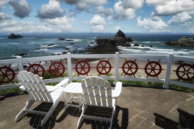 Porch View by Dennis Frates multi panel art