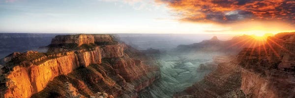 Arizona: Grand Canyon Sunset VI by Dennis Frates