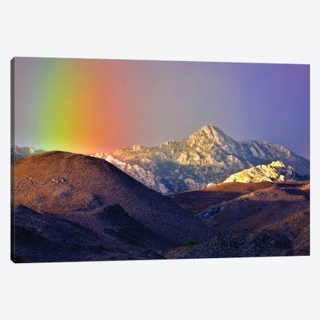 Alpine Rainbow Canvas Print #DEN14} by Dennis Frates Canvas Art Print