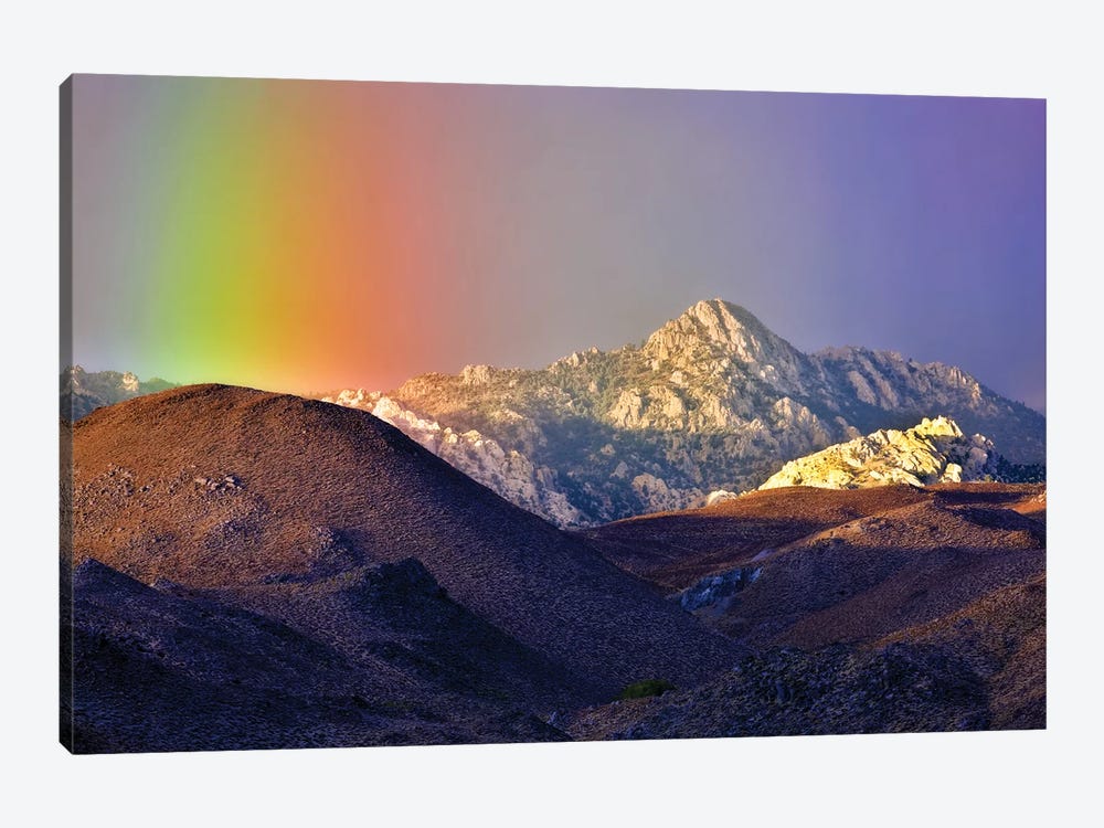 Alpine Rainbow by Dennis Frates 1-piece Canvas Print