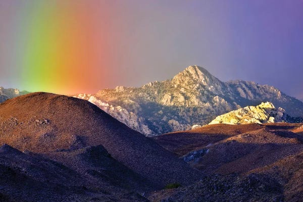 Rainbows: Alpine Rainbow by Dennis Frates