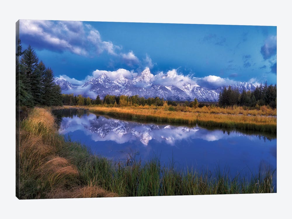 Teton Reflection by Dennis Frates 1-piece Art Print