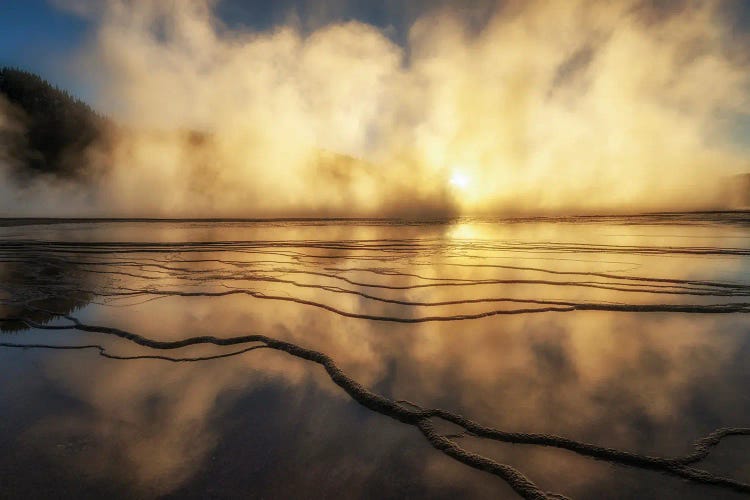 Grand Prismatic Spring Steam