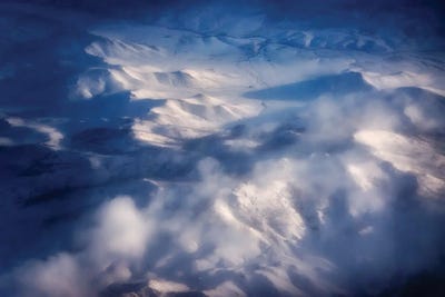 Sierra Snowstorm III by Dennis Frates canvas print