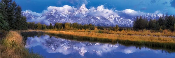 Rocky Mountains: Teton Pano by Dennis Frates