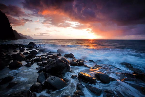 Hawaii: Kea Sunset by Dennis Frates