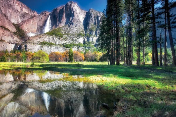 Yosemite National Park: Yosemite Reflection by Dennis Frates