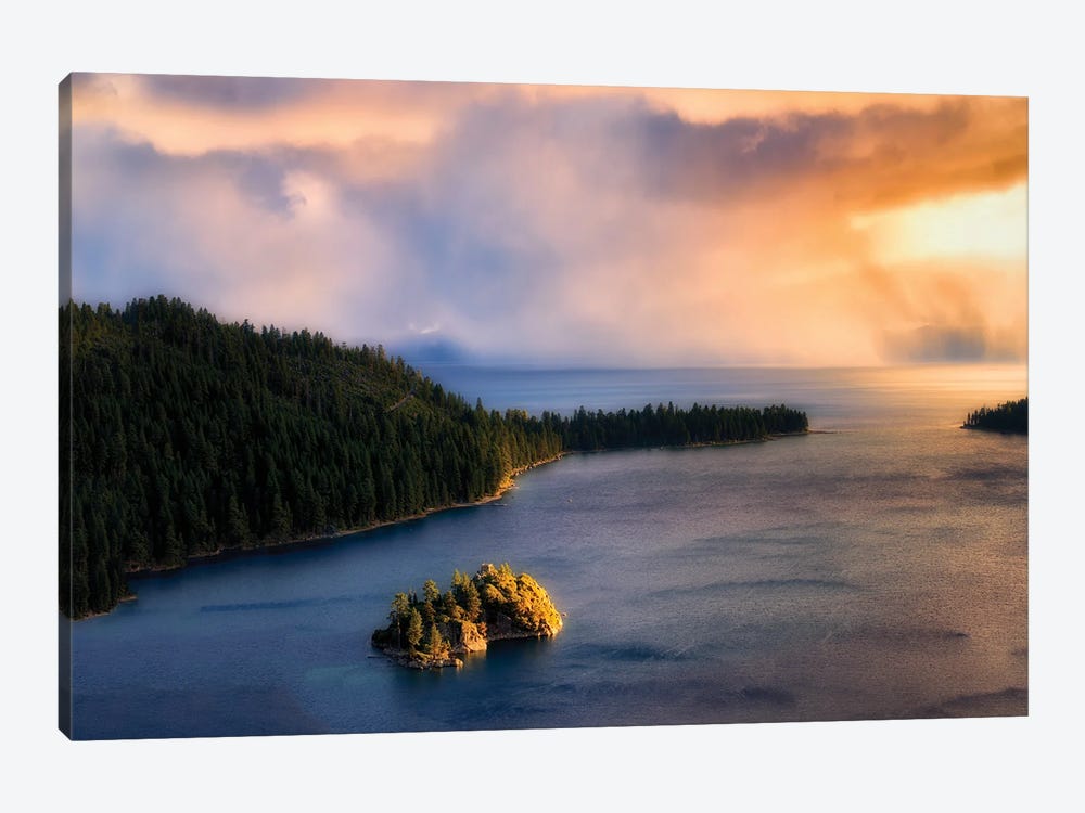Tahoe Storm by Dennis Frates 1-piece Canvas Print