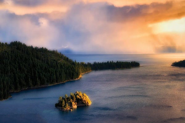 Islands: Tahoe Storm by Dennis Frates