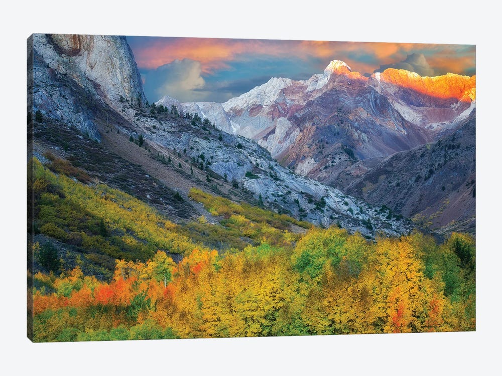 Sierra Autumn Sunrise by Dennis Frates 1-piece Art Print