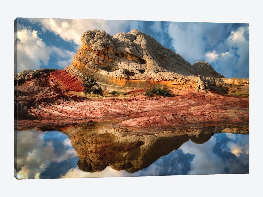 Desert Reflection by Dennis Frates 1-piece Canvas Artwork