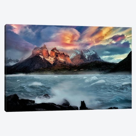 Patagonia Canvas Print #DEN1693} by Dennis Frates Canvas Artwork