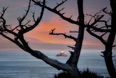 Lighthouse Sunrise IV by Dennis Frates canvas print