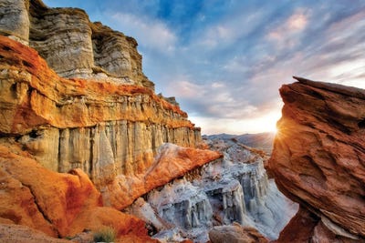 Desert Sunrise III by Dennis Frates canvas print