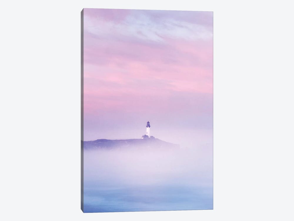 Lighthouse Sunrise by Dennis Frates 1-piece Canvas Print