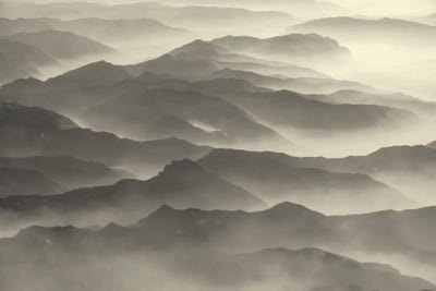 Foggy Mountains by Dennis Frates art print