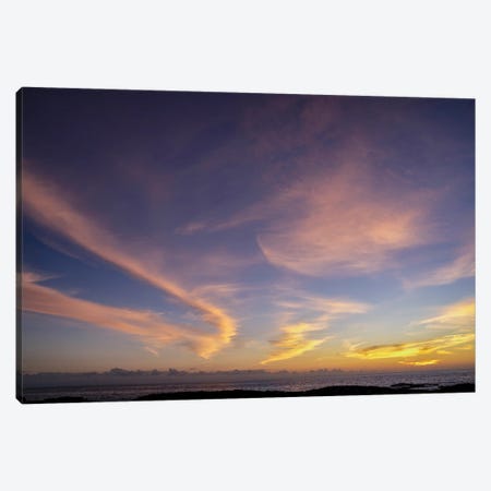 Sunset Clouds Canvas Print #DEN1797} by Dennis Frates Canvas Wall Art