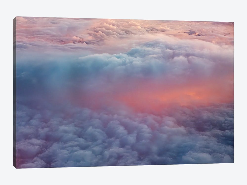 Sunset Clouds From The Air II by Dennis Frates 1-piece Canvas Art