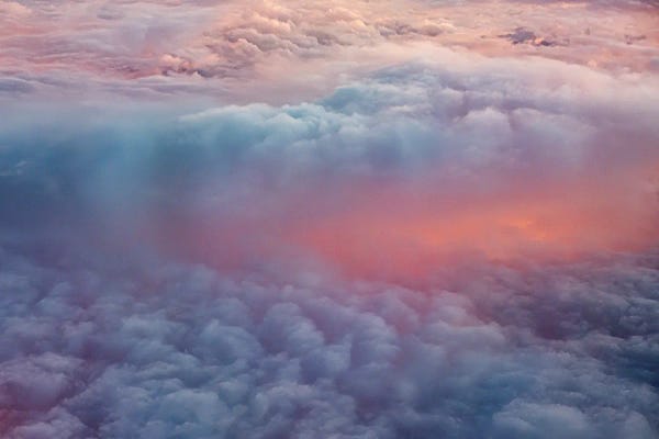 Cloudy Sunsets: Sunset Clouds From The Air II by Dennis Frates