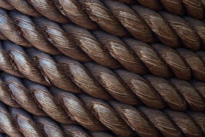 Maritime Rope by Dennis Frates framed wall art