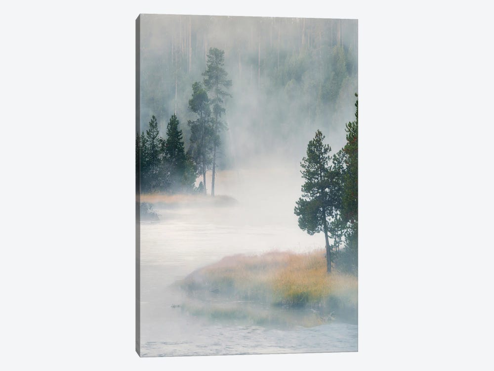 Foggy Madison River II by Dennis Frates 1-piece Canvas Art Print