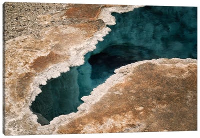 Geothermal Pool Canvas Art Print - Dennis Frates