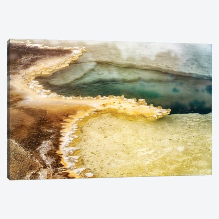 Geothermal Pool IV Canvas Print #DEN1830} by Dennis Frates Canvas Wall Art