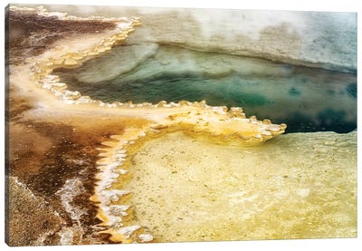 Geothermal Pool IV Canvas Art Print - Dennis Frates