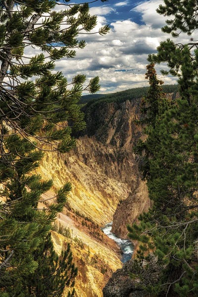 Yellowstone National Park: Yellowstone Canyon II by Dennis Frates
