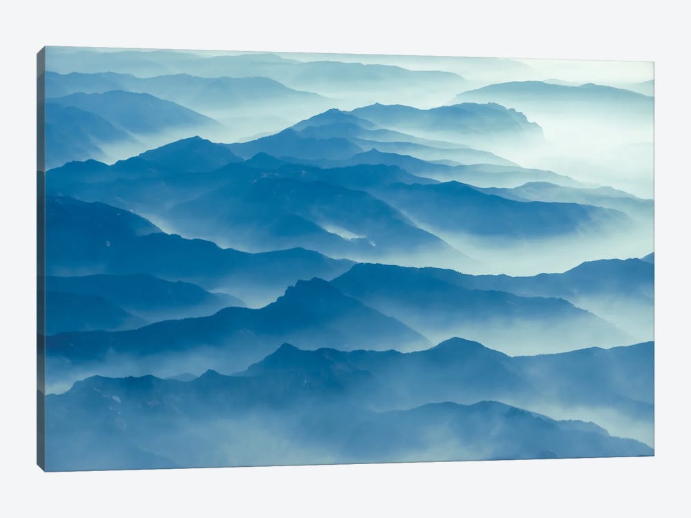 Foggy Mountain V by Dennis Frates 1-piece Canvas Art