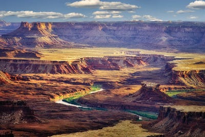 Desert River by Dennis Frates canvas print