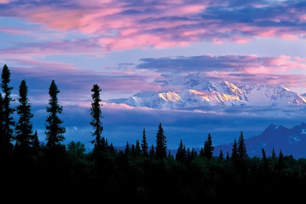 Mountain Sunrises & Sunsets: Mckinley Sunrise by Dennis Frates