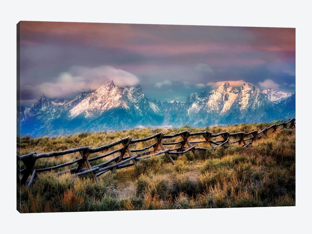Teton Sunrise VIII by Dennis Frates 1-piece Canvas Wall Art