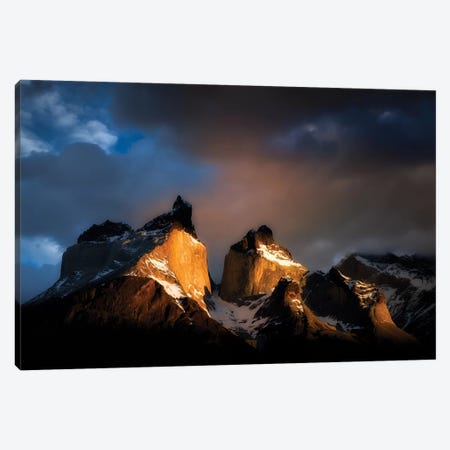 Massif Mountains At Sunrise Canvas Print #DEN192} by Dennis Frates Canvas Wall Art