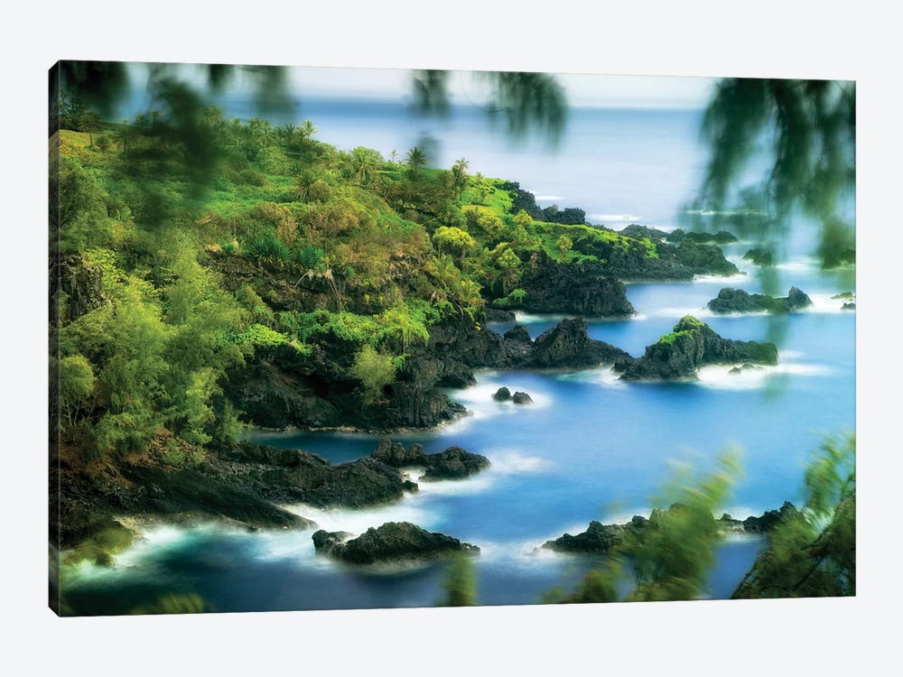 Maui Shoreline I by Dennis Frates 1-piece Canvas Art Print