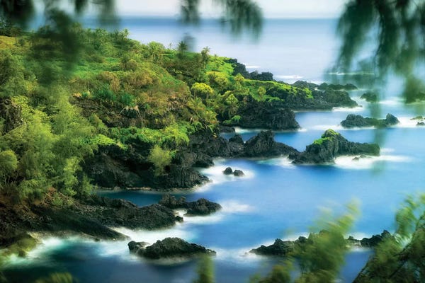 Maui: Maui Shoreline I by Dennis Frates