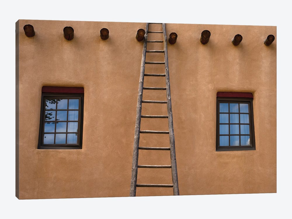 Adobe Ladder by Dennis Frates 1-piece Canvas Wall Art