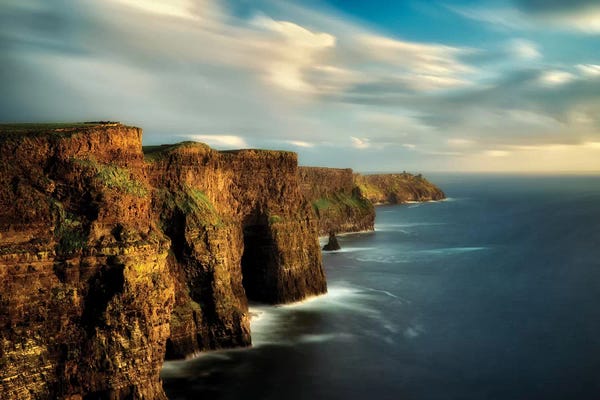 Cliffs: Moher Cliffs by Dennis Frates